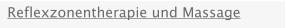 Reflexzonentherapie und Massage